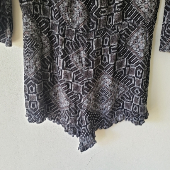 Charlotte RUSSE BLACK AND GREY ROMPER JUMPSUIT SIZE SMALL - Picture 7 of 15